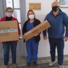 Entrega balanza pediátrica